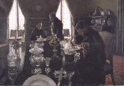 Luncheon (nn02) Gustave Caillebotte